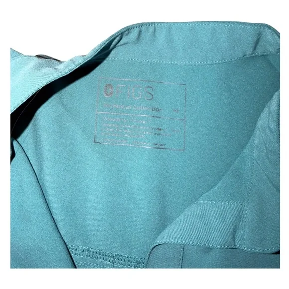 Figs Teal Technical Scrub Set - Size M/L Petite - Picture 4 of 4